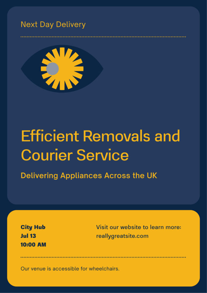Next day fridge freezer delivery UK by Quickow removals and courier company