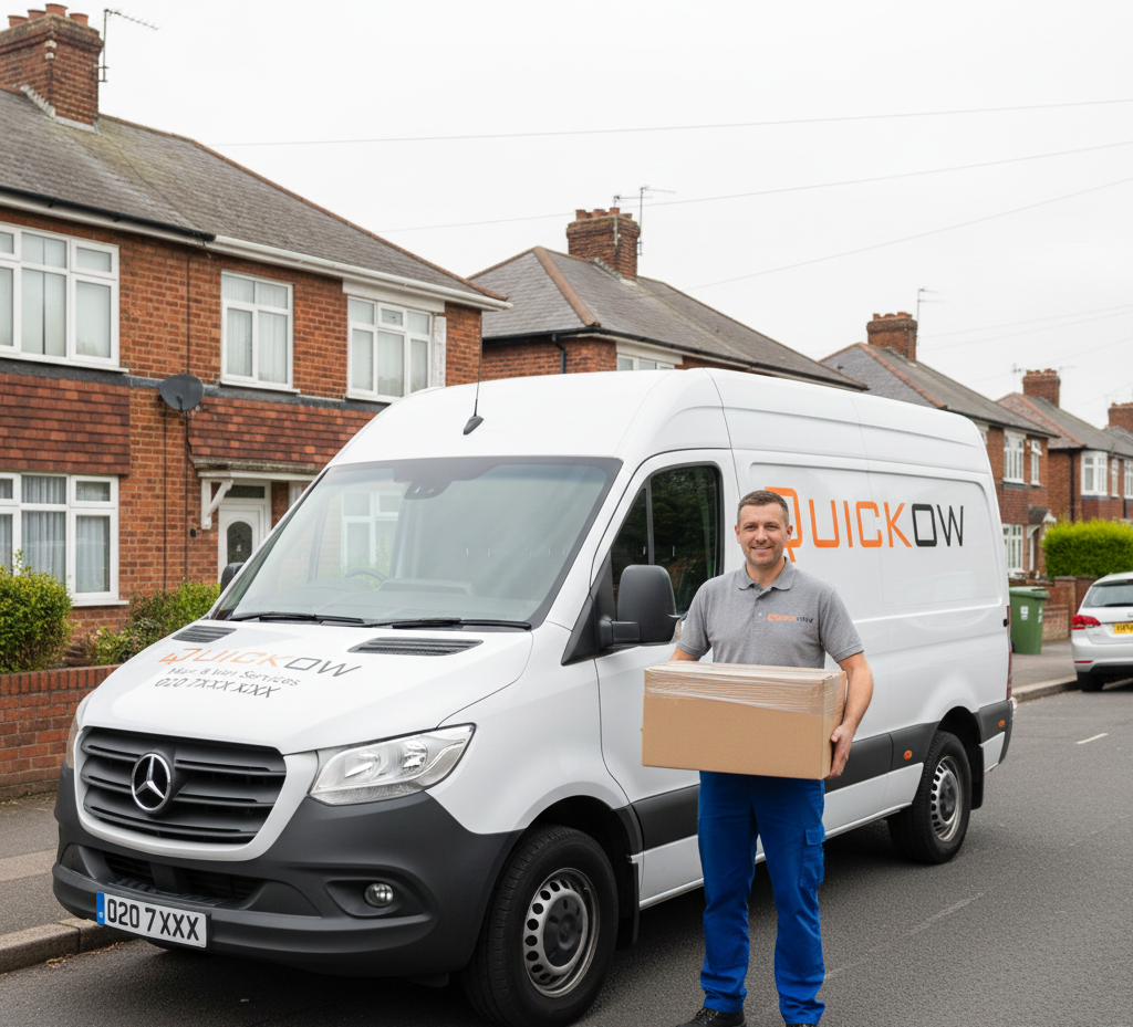 Same day pallet courier van